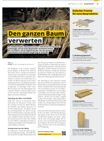 Den ganzen Baum verwerten 