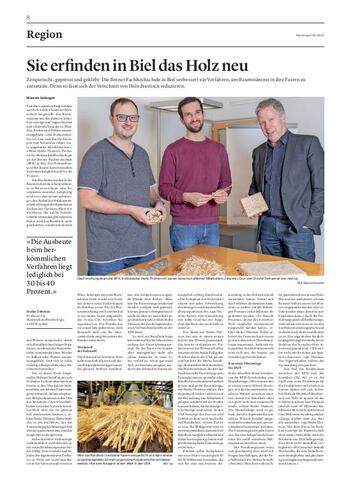Sie erfinden in Biel das Holz neu